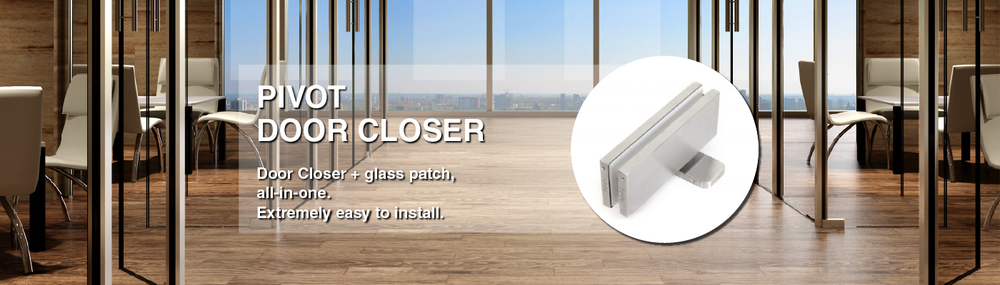 Pivot Door Closer for Glass Door