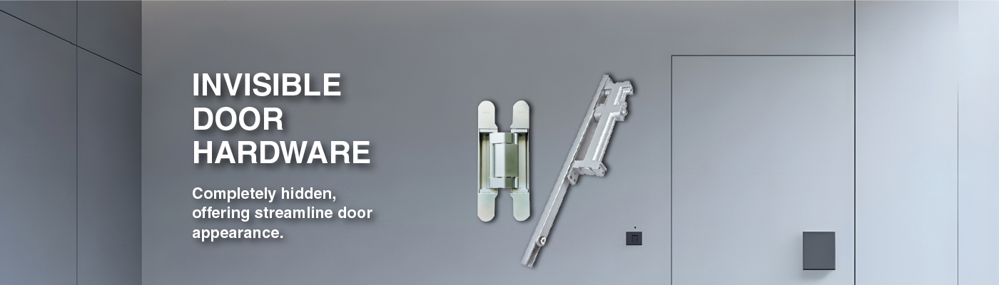 Invisible Door Hardware